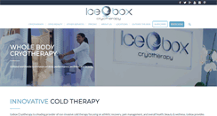 Desktop Screenshot of iceboxtherapy.com
