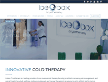 Tablet Screenshot of iceboxtherapy.com